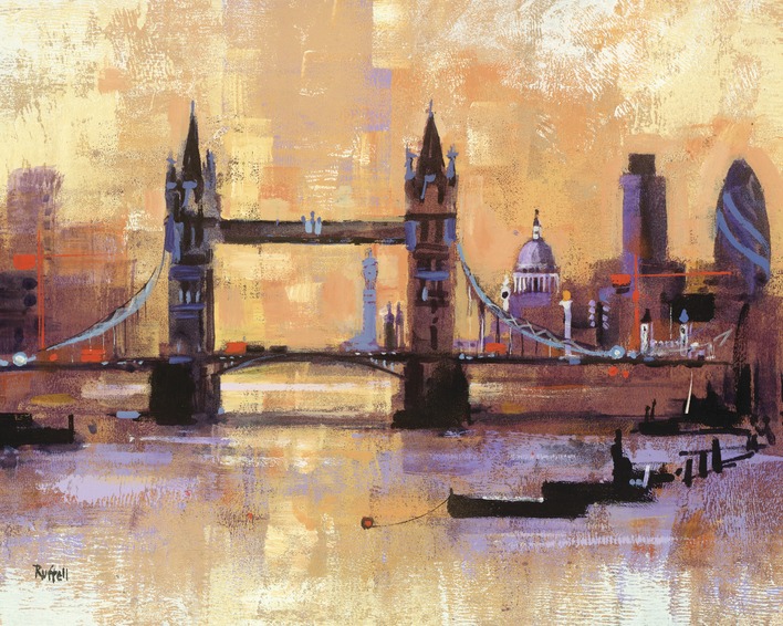 Colin Ruffell (Tower Bridge, London) Canvas Prints