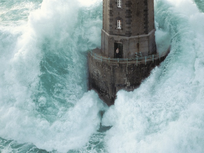 Jean Guichard (Phares Dans La Tempête, La Jument) Canvas Prints