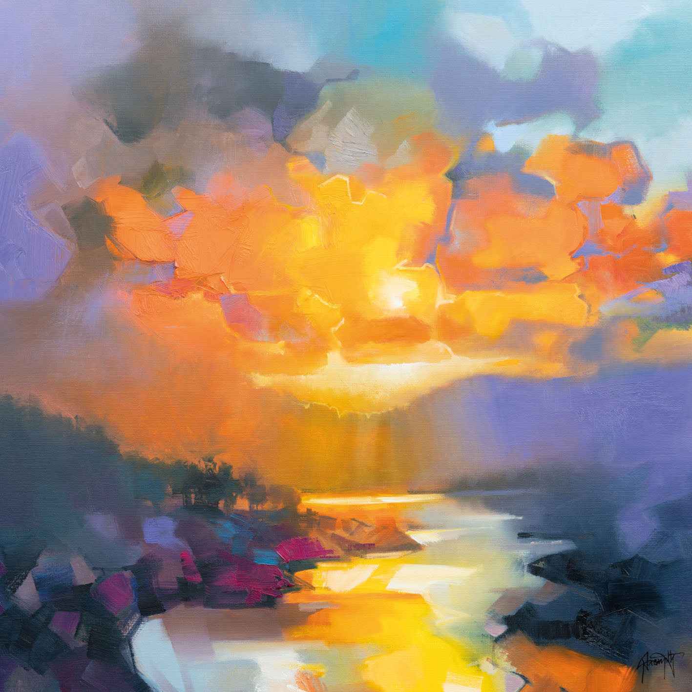Scott Naismith (Pentland Awe) Canvas Print
