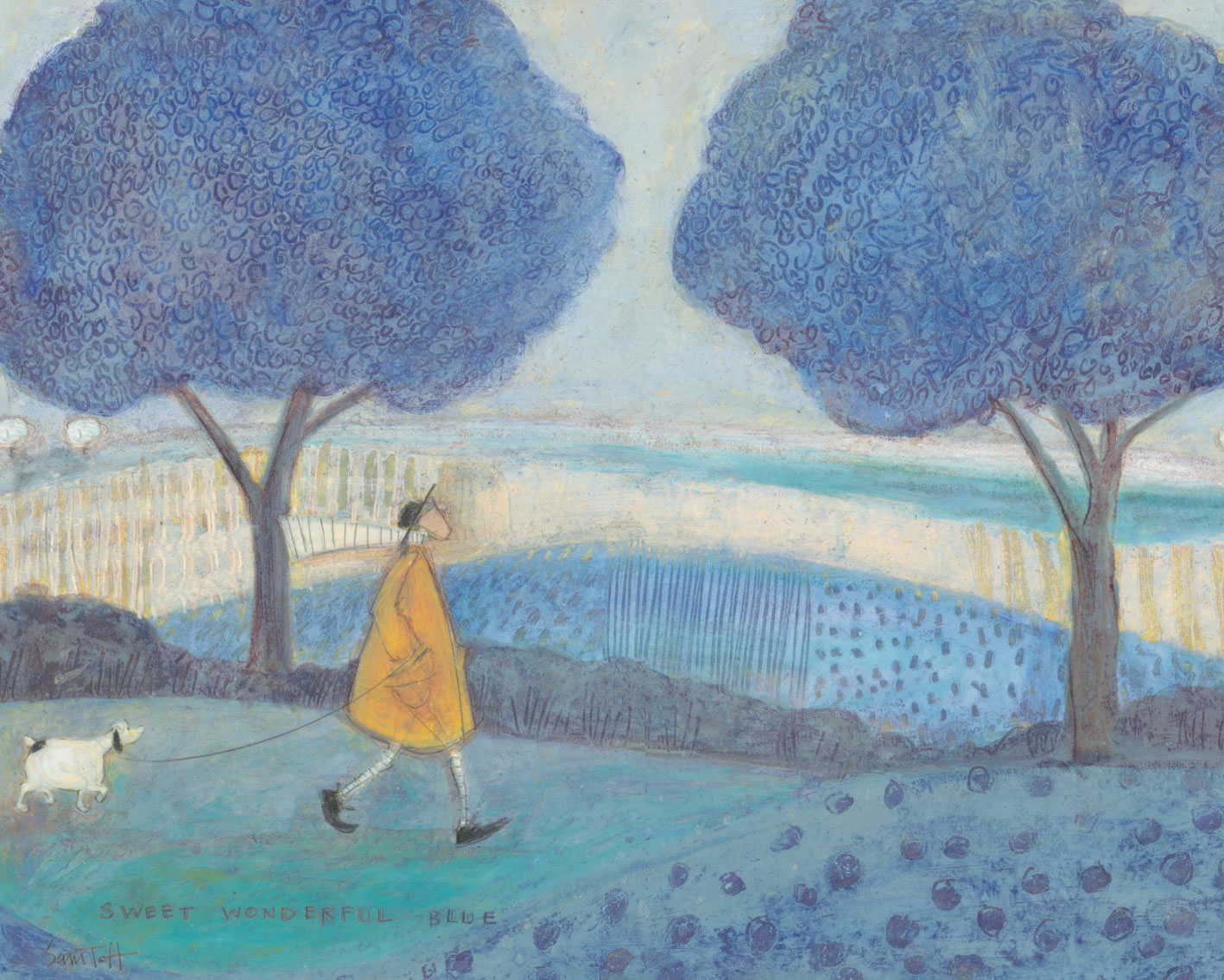 Sam Toft (Sweet Wonderful Blue)  Canvas Print