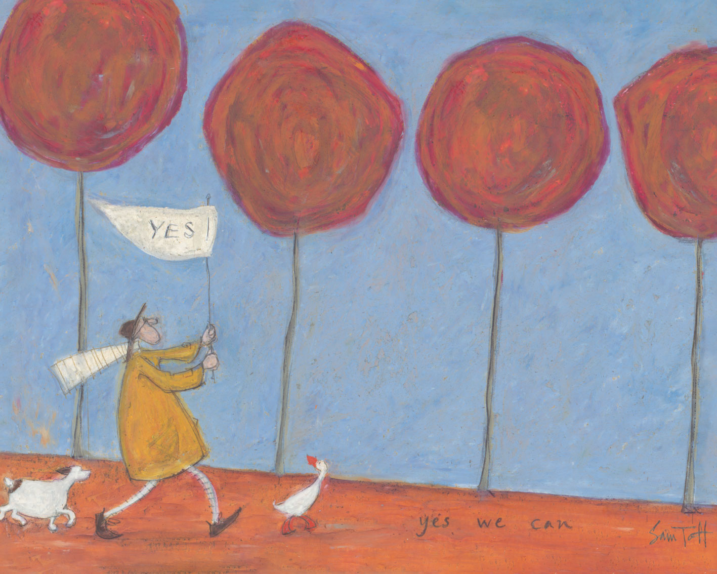 Sam Toft (Yes We Can) Canvas Print