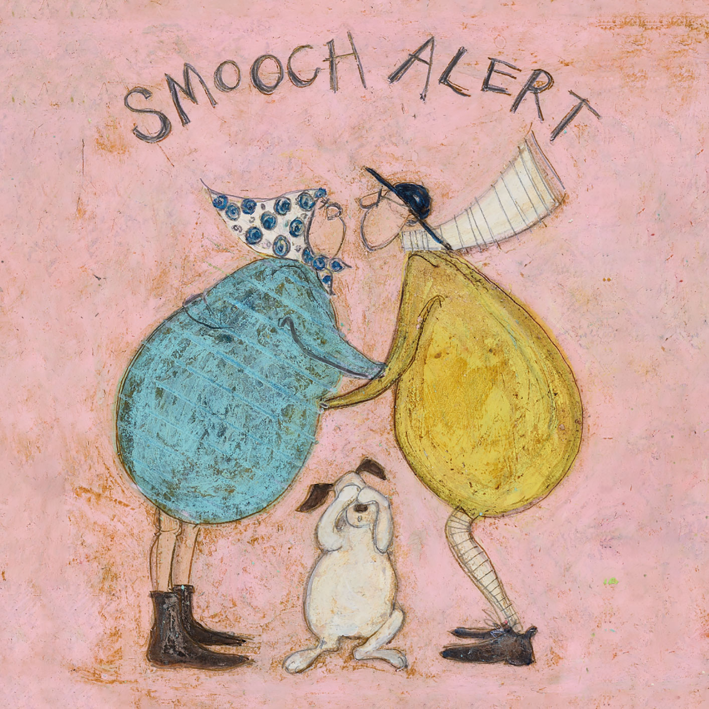 Sam Toft (Smooch Alert) Canvas Print