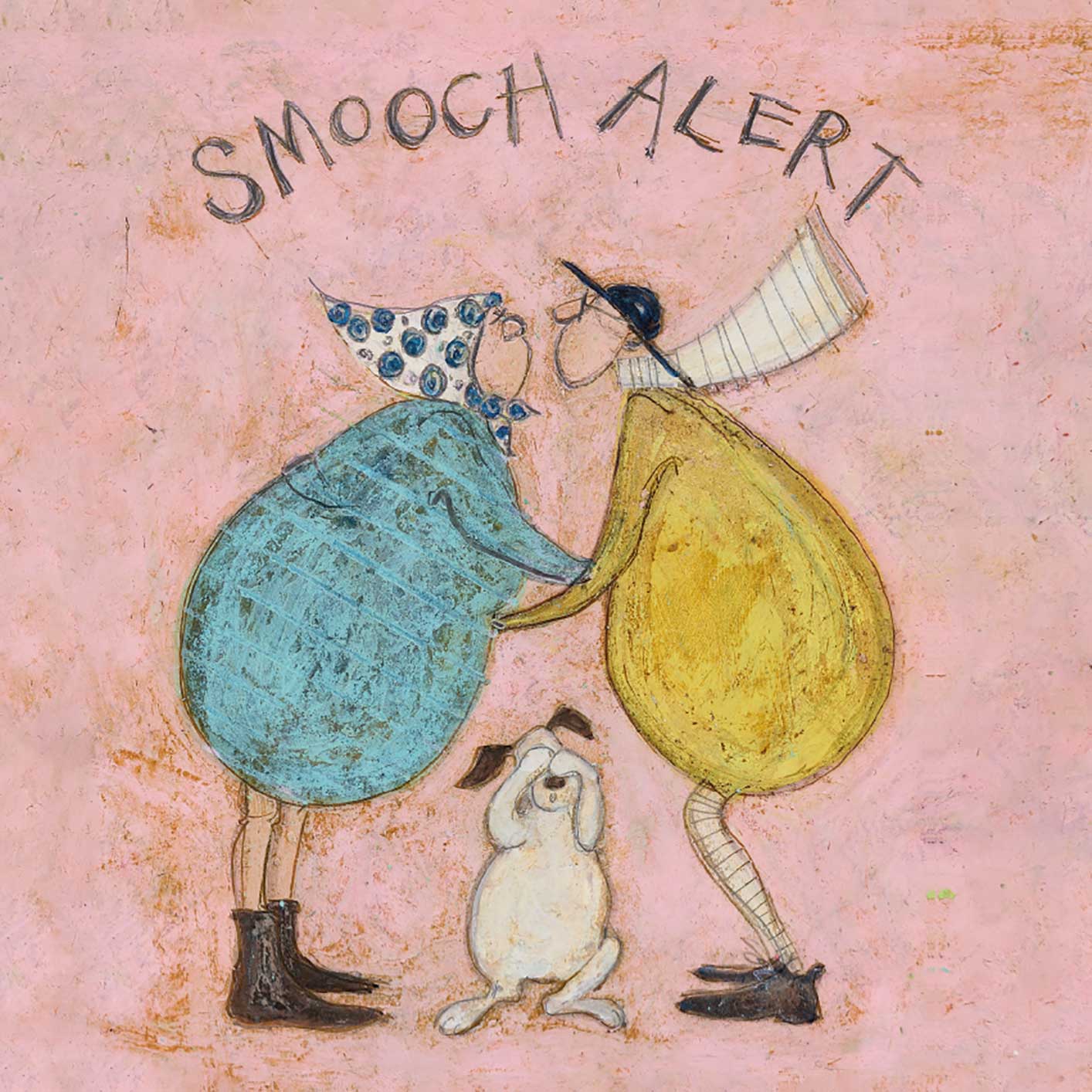 Sam Toft (Smooch Alert) Canvas Print