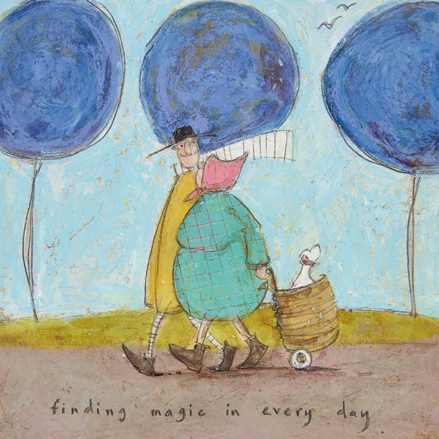 Sam Toft (Finding Magic in Every Day) Canvas Print