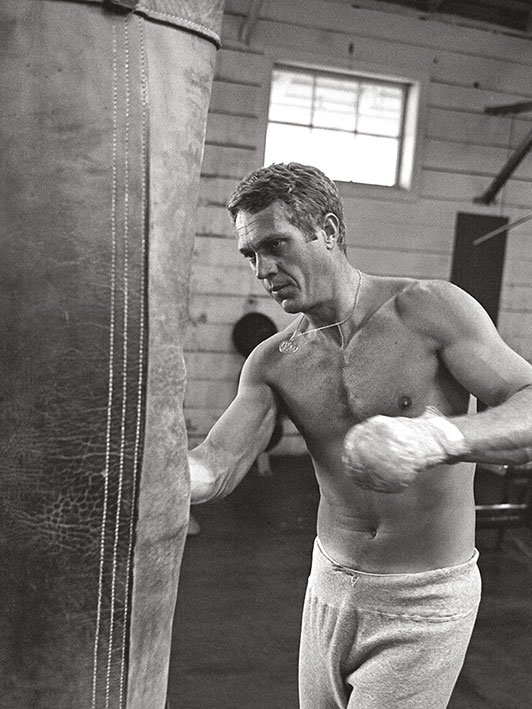 Time Life (Steve McQueen - Boxing) Canvas Prints