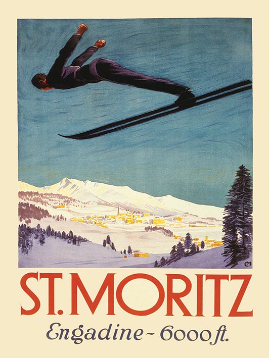 St. Moritz Canvas Print