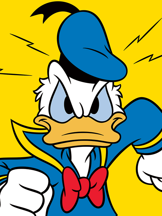 Donald Duck (Mad) Canvas Prints