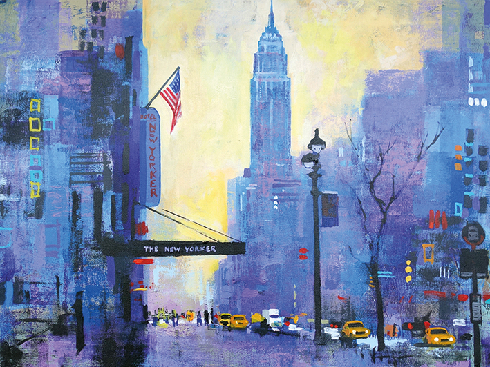 Colin Ruffell (NY 34th Street) Canvas Prints