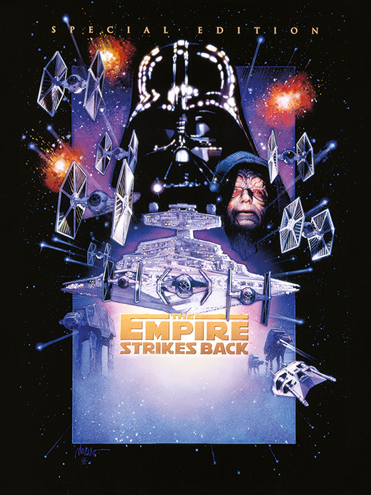 Star Wars Episode V (The Empire Strikes) Canvas Print