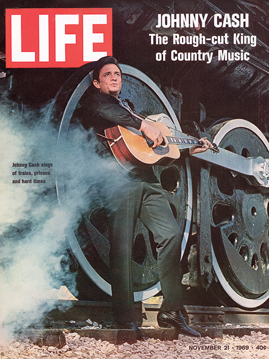 Time Life (Johnny Cash - Cover 1969) Canvas Print
