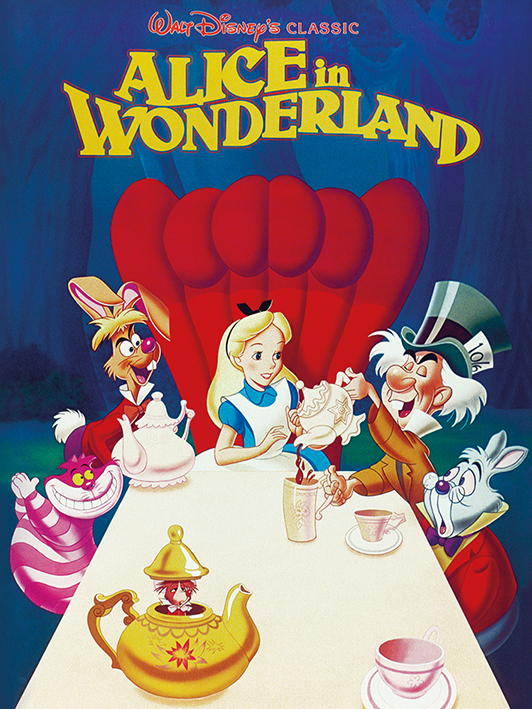 Alice In Wonderland (1989) Canvas Print