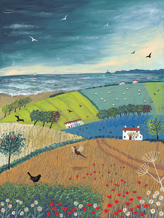 Jo Grundy (Sea Breeze) Canvas Prints