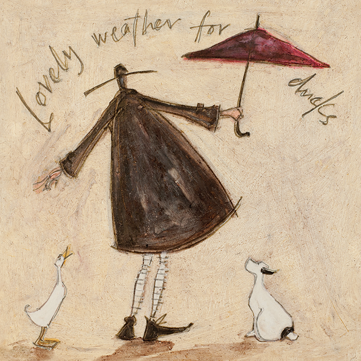 Sam Toft (Lovely Weather For Ducks) Canvas Print