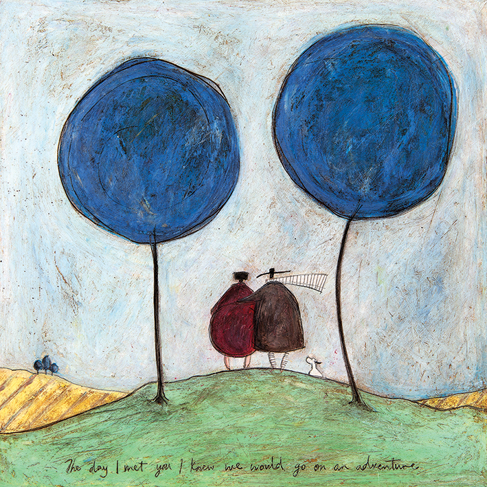 Sam Toft (The Day I Met You) Canvas Print
