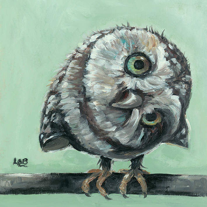 Louise Brown (Little Owl) Canvas Prints