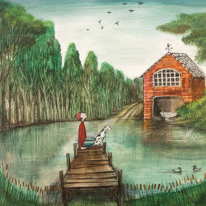 Joe Ramm (Boat House) Canvas Prints