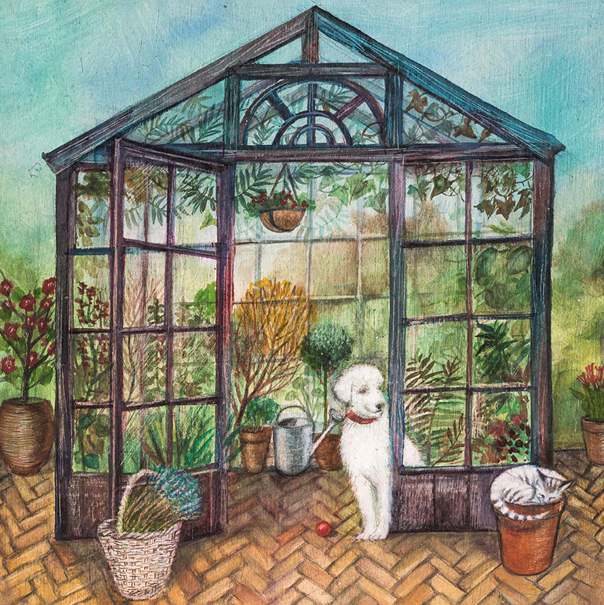 Joe Ramm (Flower Bed) Canvas Prints