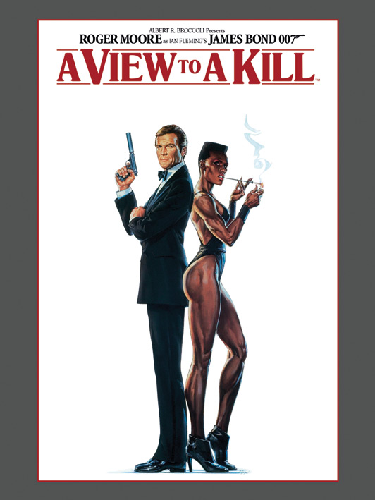James Bond (A View To A Kill) Canvas Print