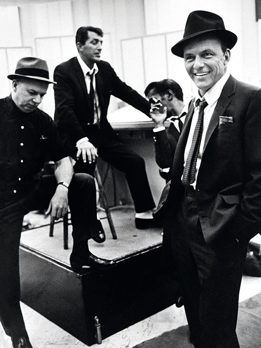 Time Life (Dean Martin, Sammy Davis Jr. and Frank Sinatra) Canvas Prints