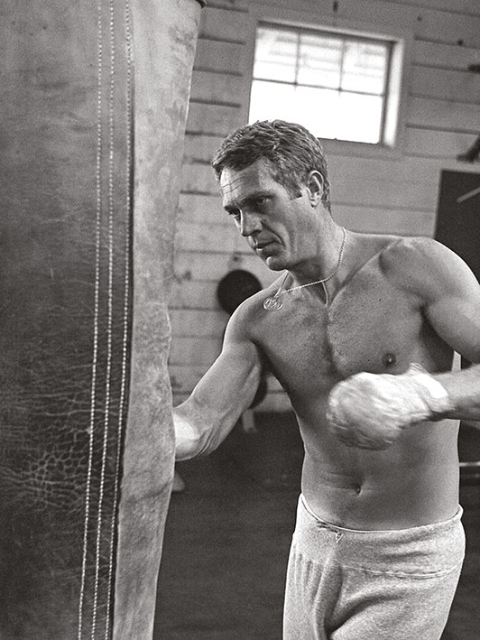 Time Life (Steve McQueen - Boxing) Canvas Prints