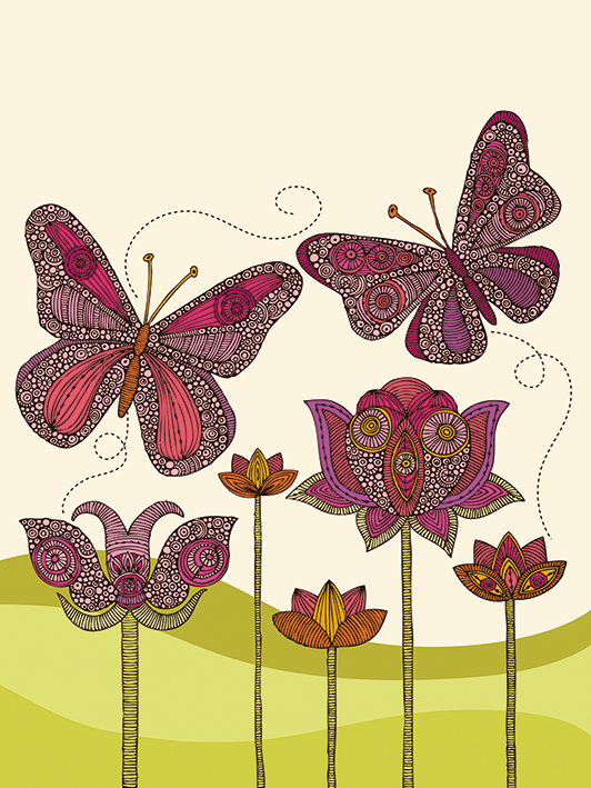 Valentina Ramos (Butterflies) Canvas Print