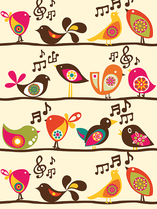 Valentina Ramos (Singing Birds) Canvas Print