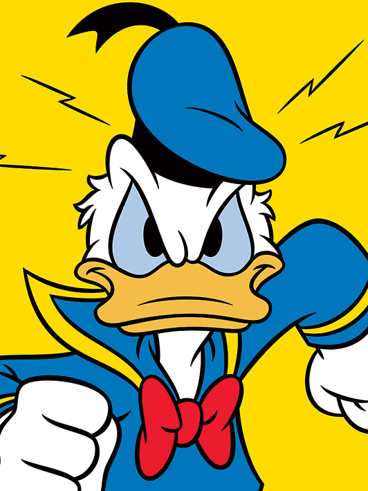 Donald Duck (Mad) Canvas Prints