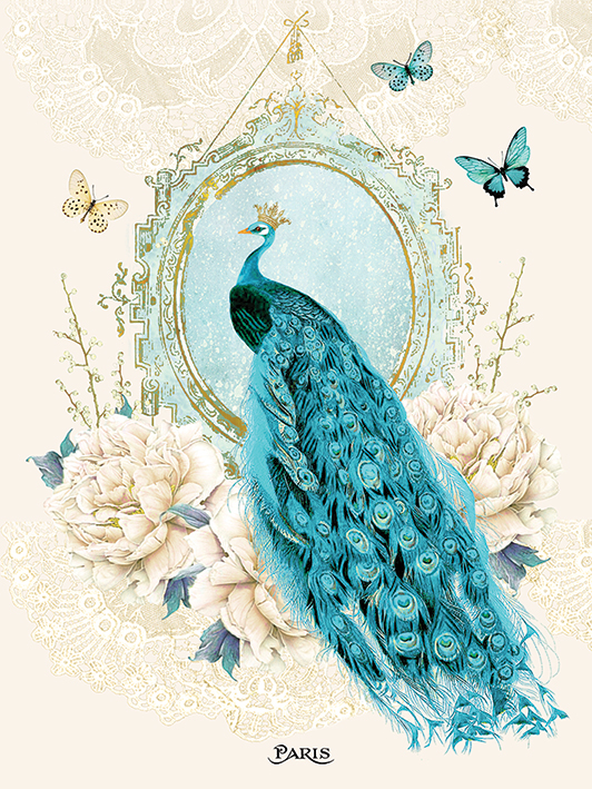 Wendy Paula Patterson (Peacock) Canvas Prints