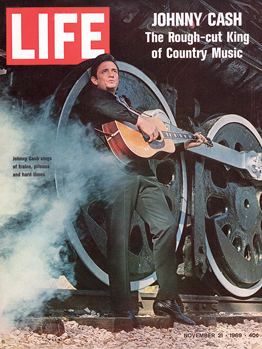 Time Life (Johnny Cash - Cover 1969) Canvas Print