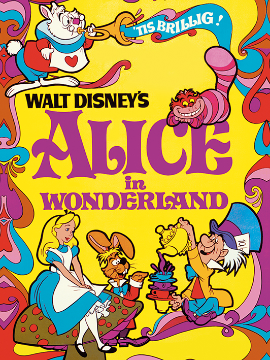 Alice In Wonderland (1974) Canvas Print