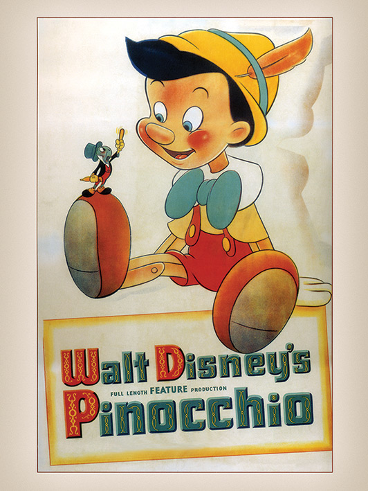 Pinocchio (Conscience) Canvas Prints