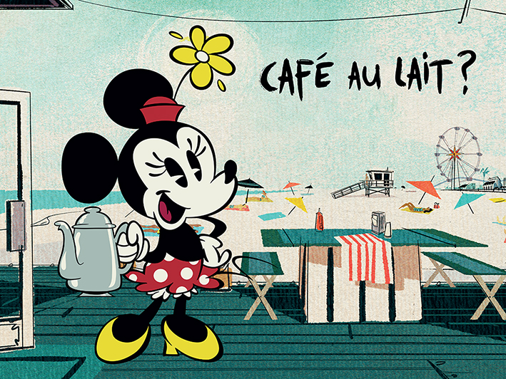 Mickey Shorts (Café Au Lait?) Canvas Prints