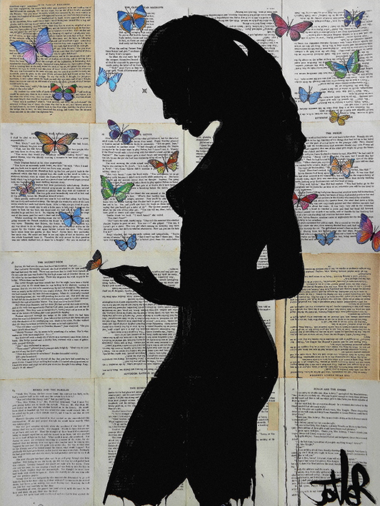 Loui Jover (Butterflies) Canvas Prints