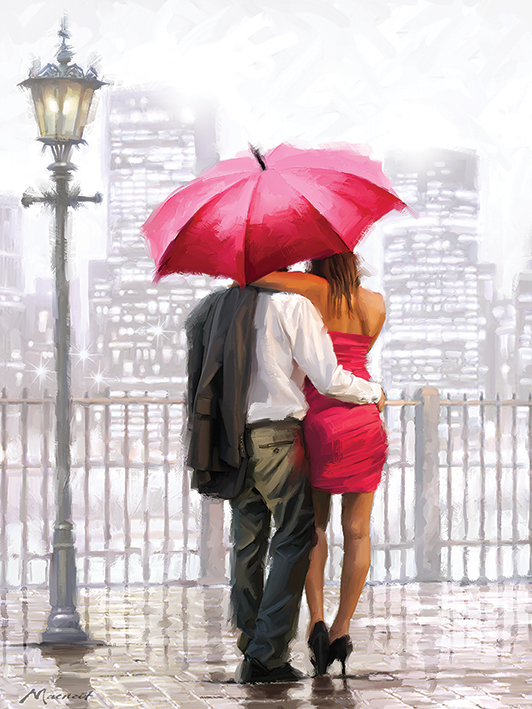 Richard Macneil (Bright Lights) Canvas Print