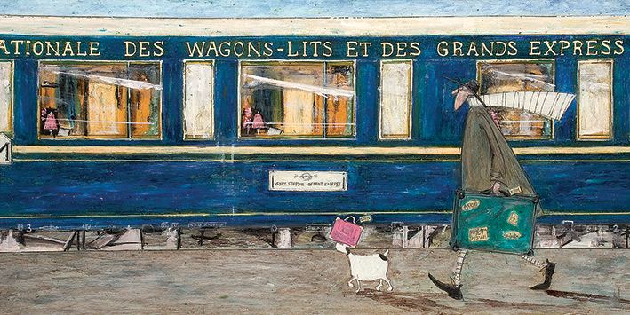 Sam Toft (Orient Express Ooh La La) Canvas Prints