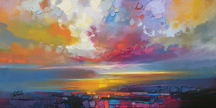 Scott Naismith (Uig Clouds) Canvas Print