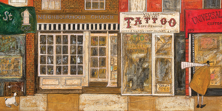 Sam Toft (On a Street Where You Live) Canvas Print