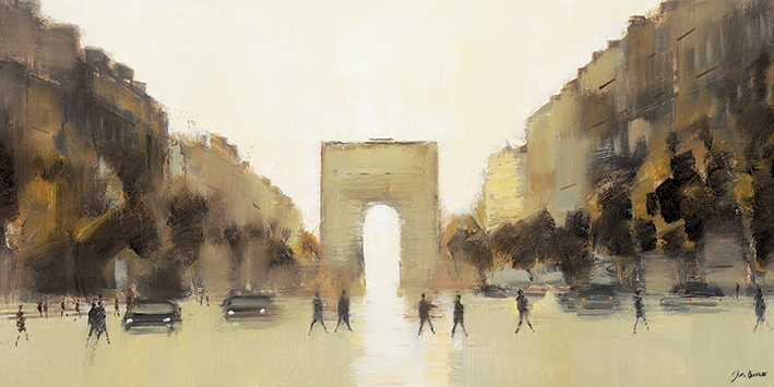 Jon Barker (Arc de Triomphe) Canvas Prints