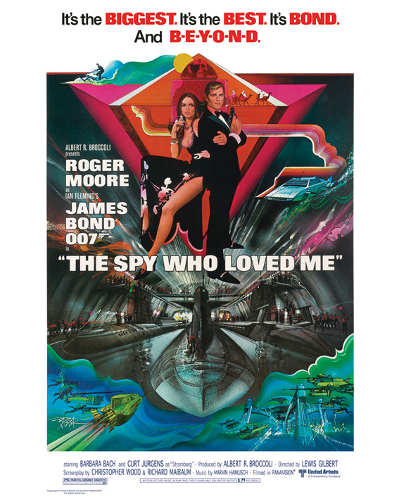 James Bond (The Spy Who Loved Me) Canvas Print