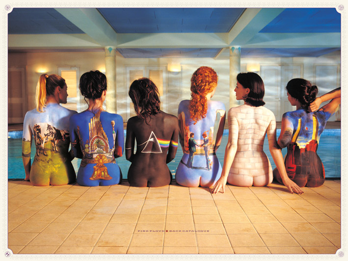 Pink Floyd (Back Catalogue) Canvas Print