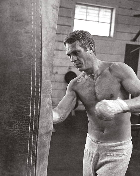 Time Life (Steve McQueen - Boxing) Canvas Print