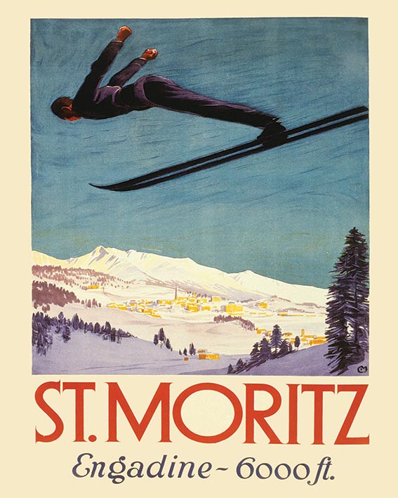St. Moritz Canvas Prints