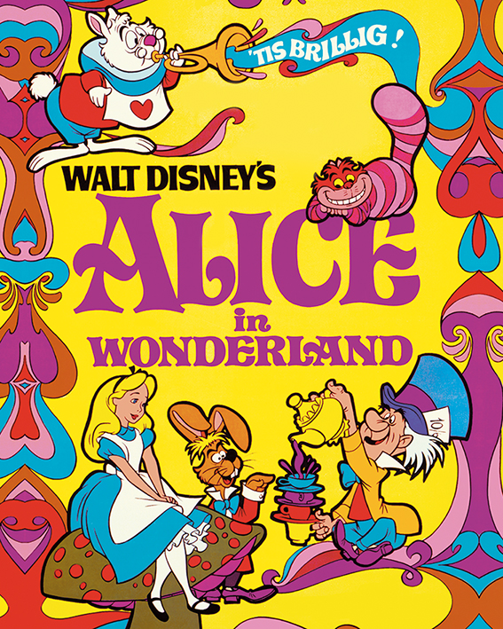 Alice In Wonderland (1974) Canvas Print