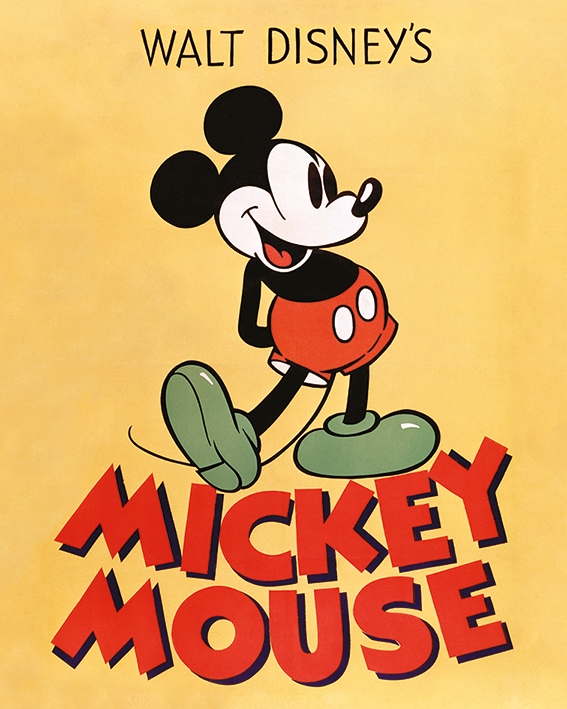 Mickey Mouse (Mickey) Canvas Prints