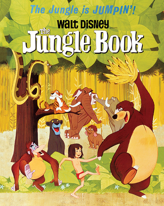 The Jungle Book (Jumpin') Canvas Prints