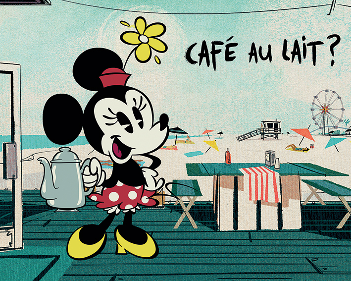 Mickey Shorts (Café Au Lait?) Canvas Prints