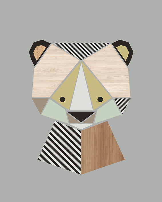 Little Design Haus (Bear) Canvas Prints