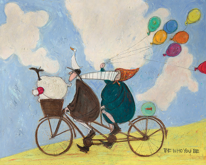 Sam Toft (Be Who You Be) Canvas Prints
