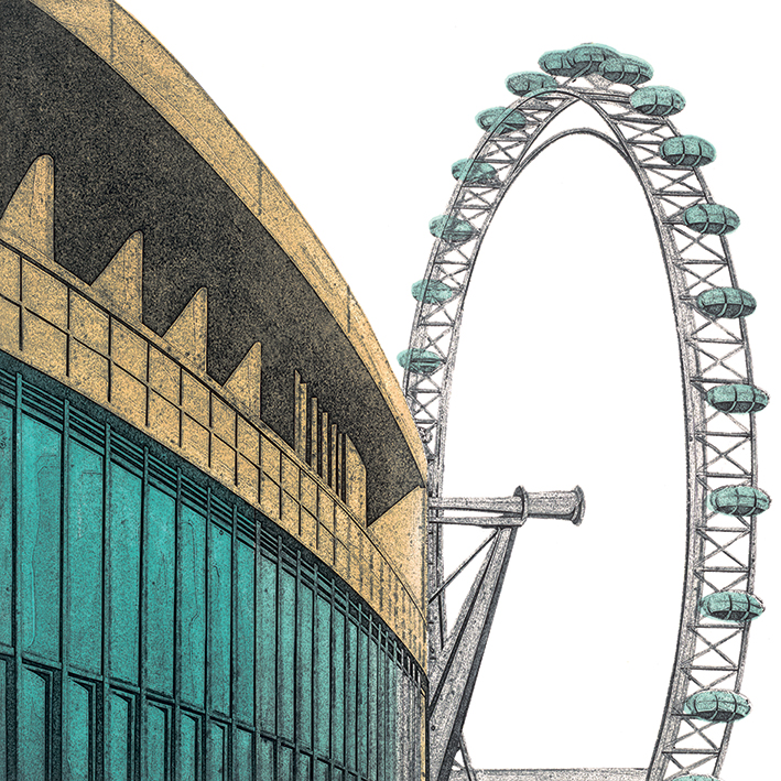 Barry Goodman (Southbank) Canvas Prints