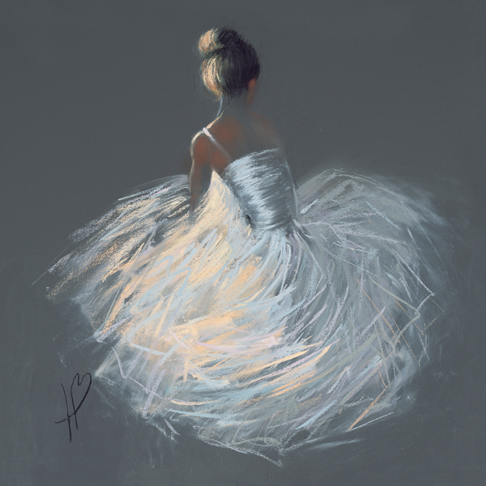 Hazel Bowman (Tutu) Canvas Prints